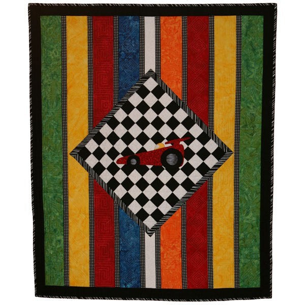 The Race Car Quilt