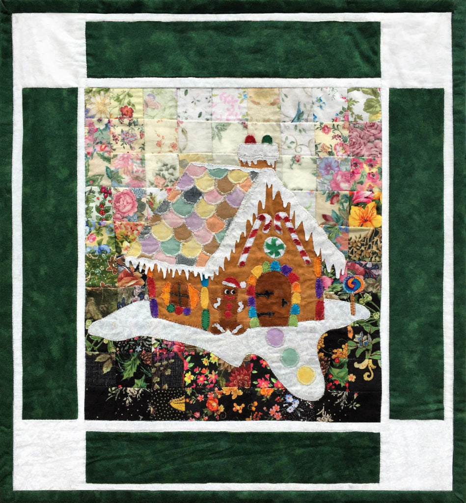 “Rachel’s Christmas Cards” Block #11 The Gingerbread House