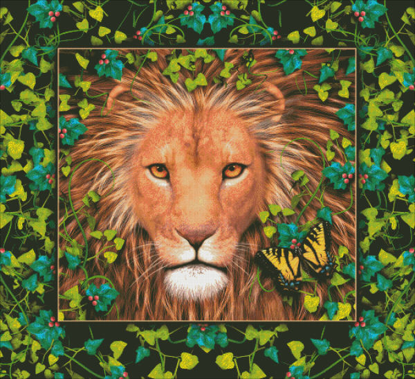 Return Of The King Cross Stitch By Laurie Prindle