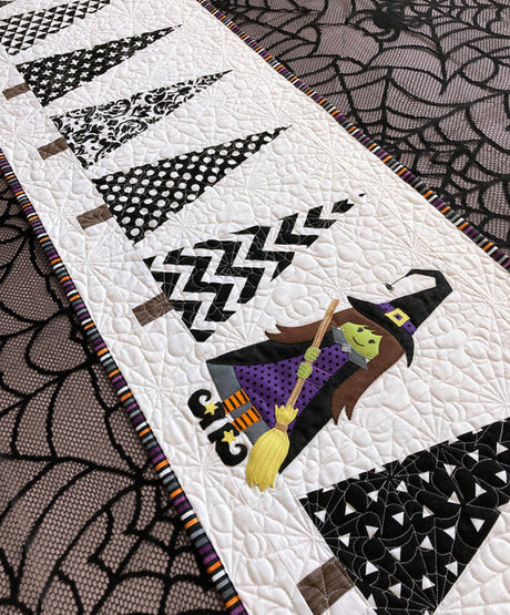 Little Witch Table Runner Pattern by Ahhh...Quilting