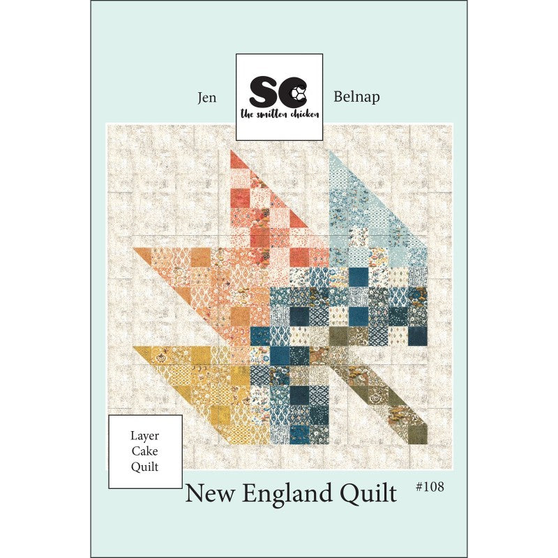 New England Quilt Pattern by The Smitten Chicken