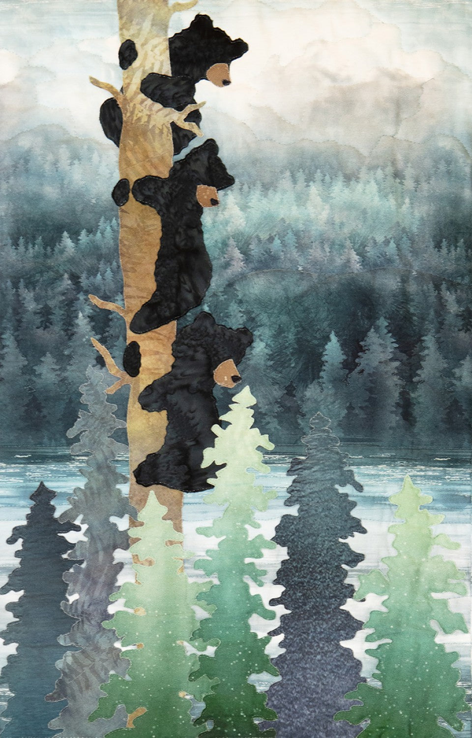 Bear Up There Applique Pattern