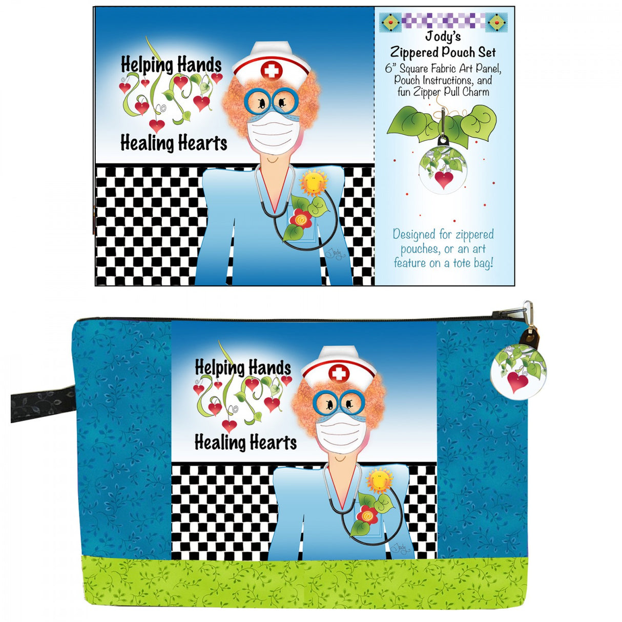 Zipper Pouch Set Nurse