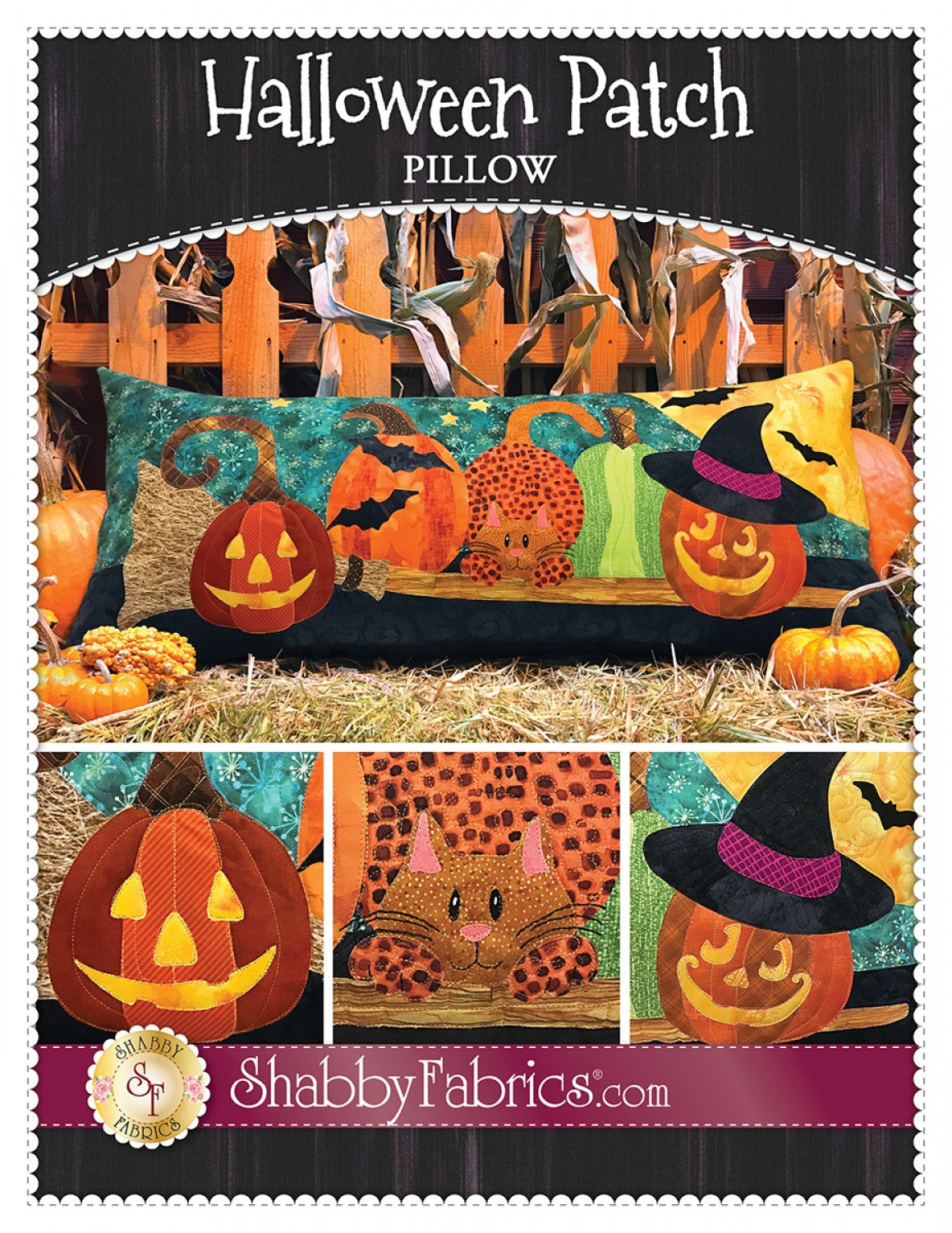 Halloween Patch Pillow