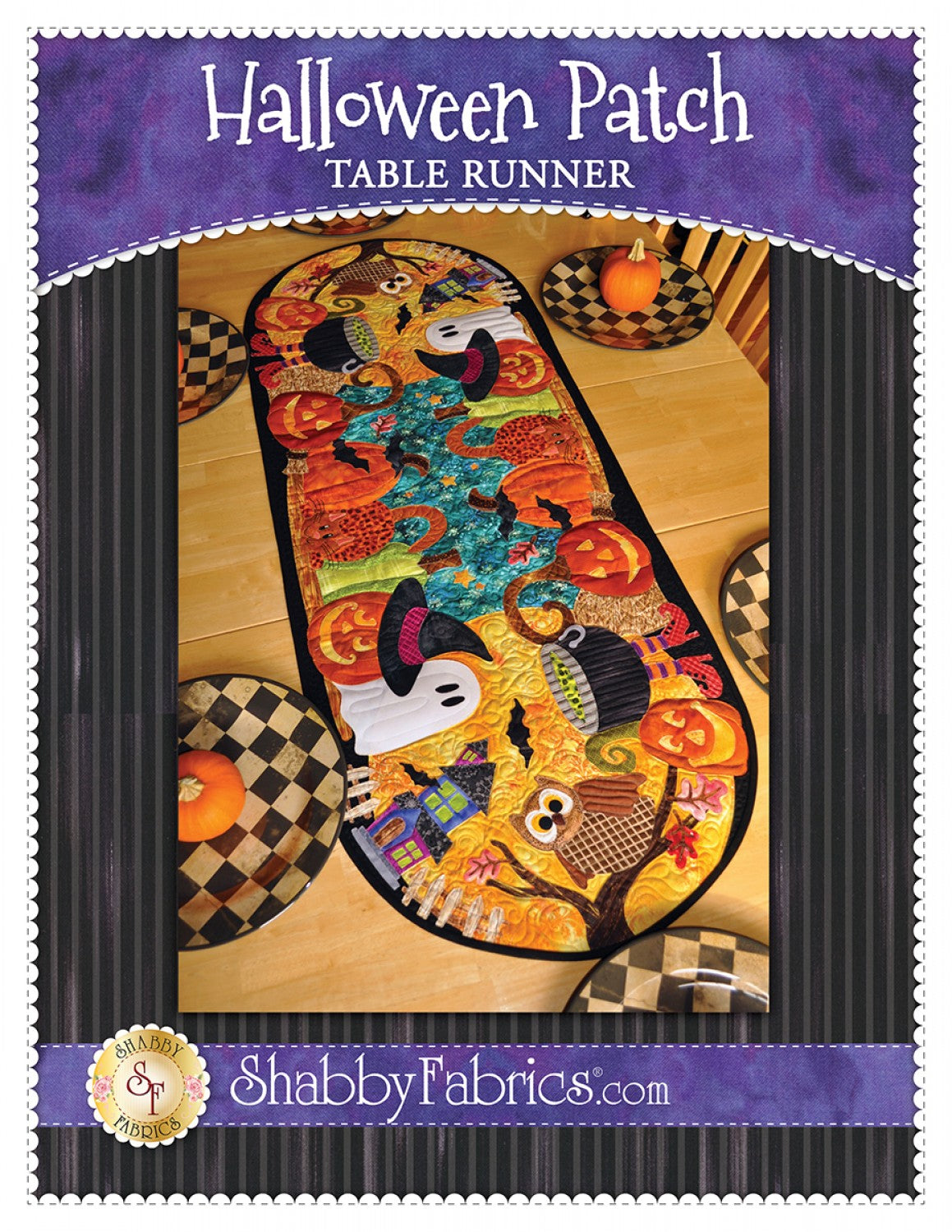 Halloween Patch Table Runner
