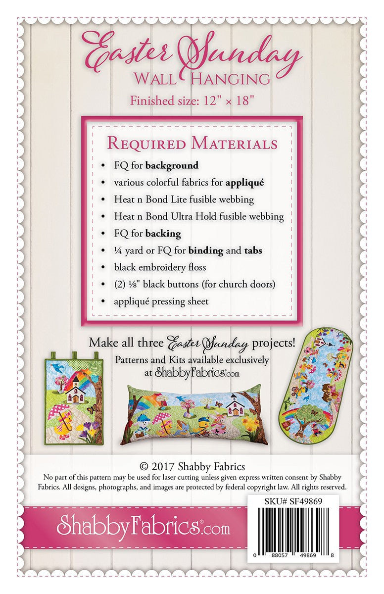 Easter Sunday Wall Hanging