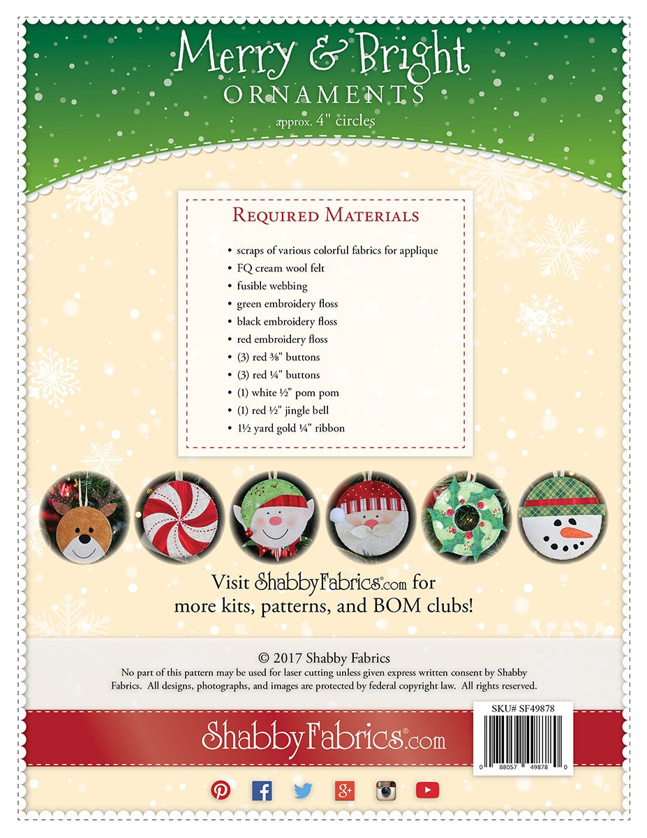 Merry and Bright Ornaments