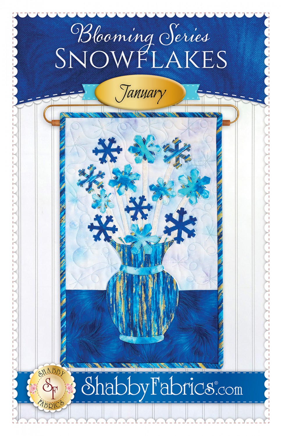 Blooming Series Snowflakes January