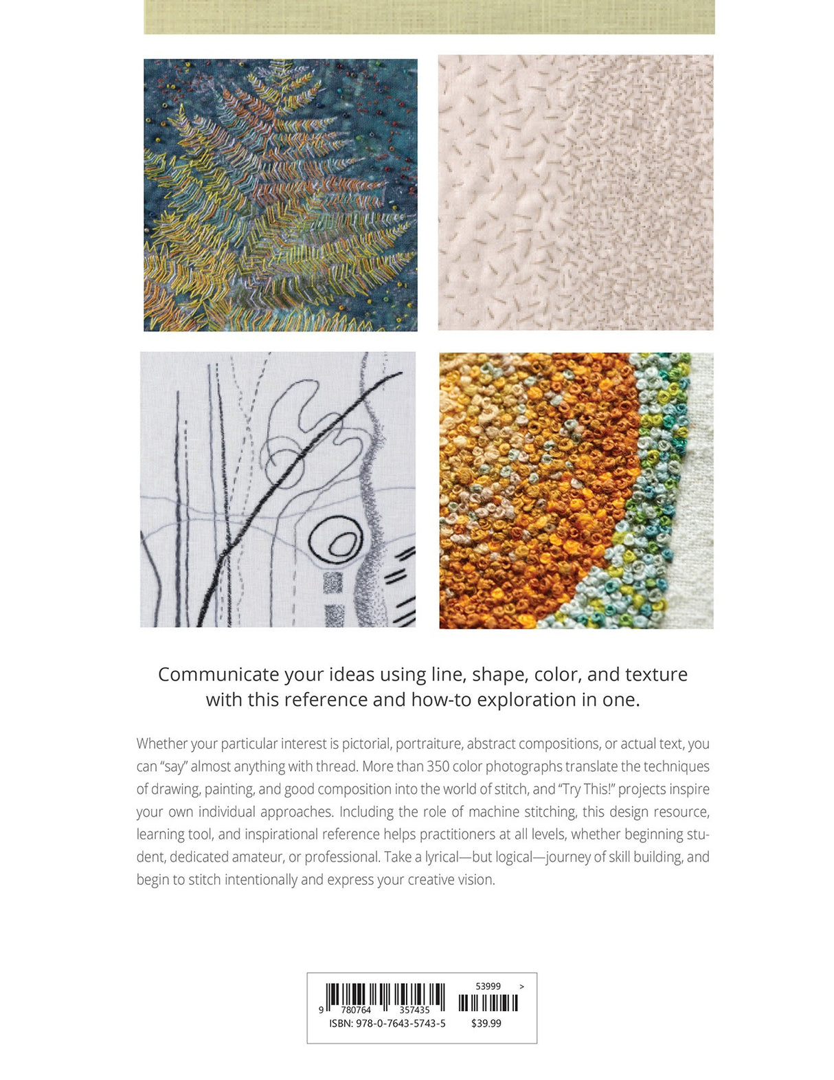 The Intentional Thread A Guide To Drawing Gesture and Color In Stitch