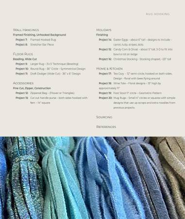 Rug Hooking with Wool Strips: 20 Contemporary Projects for the Modern Rug Hooker