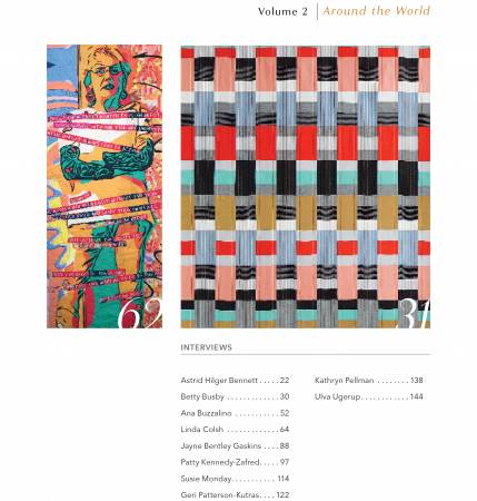 Around the World: Exploring Art Quilts with SAQA