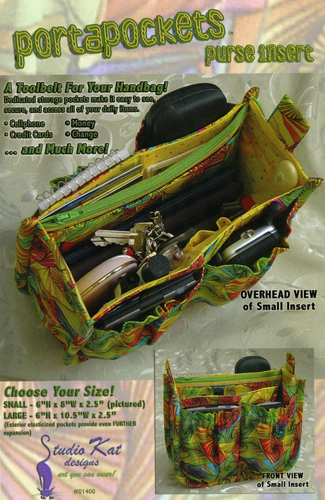 Porta Pockets Purse Insert