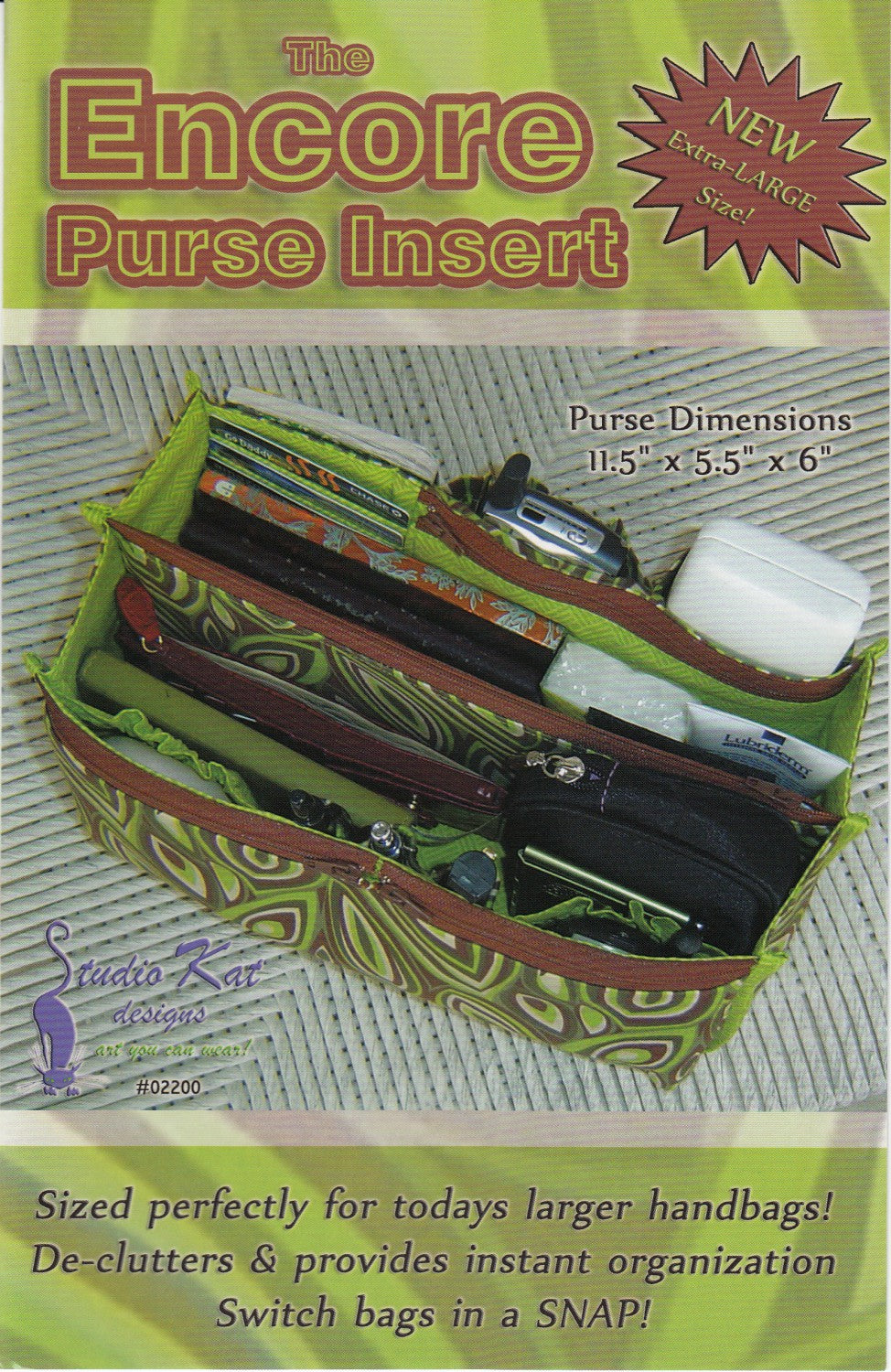 The Encore Purse Insert