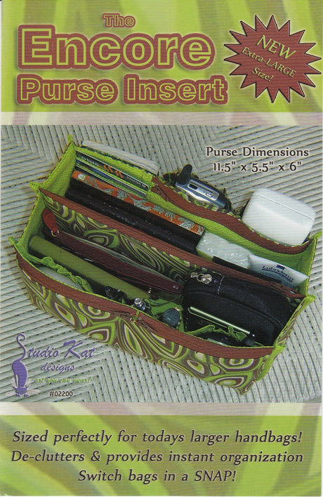 The Encore Purse Insert
