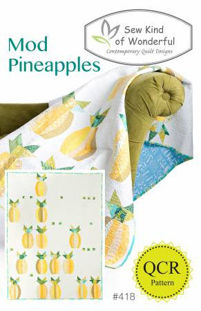 Mod Pineapples Quilt Pattern – Quilting Books Patterns and Notions