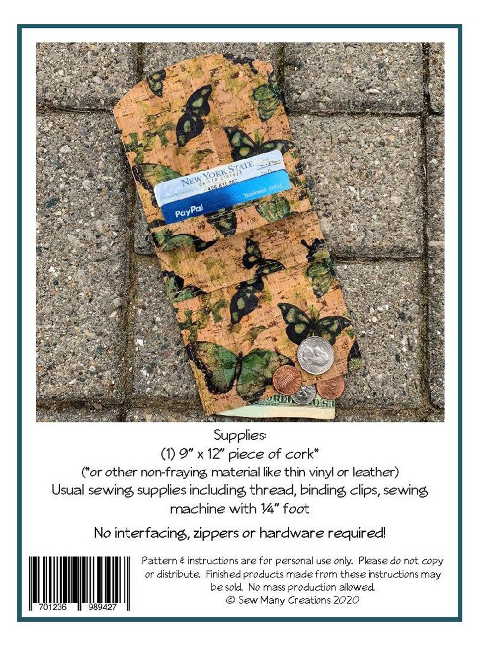 Ginger Cork Wallet