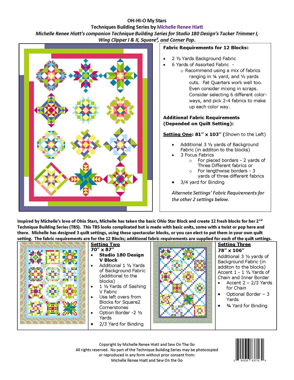 Ohio My Star BOM Series