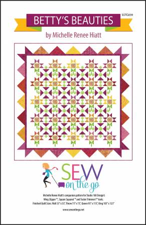 Bettys Beauties Quilt Pattern by Sew On The Go