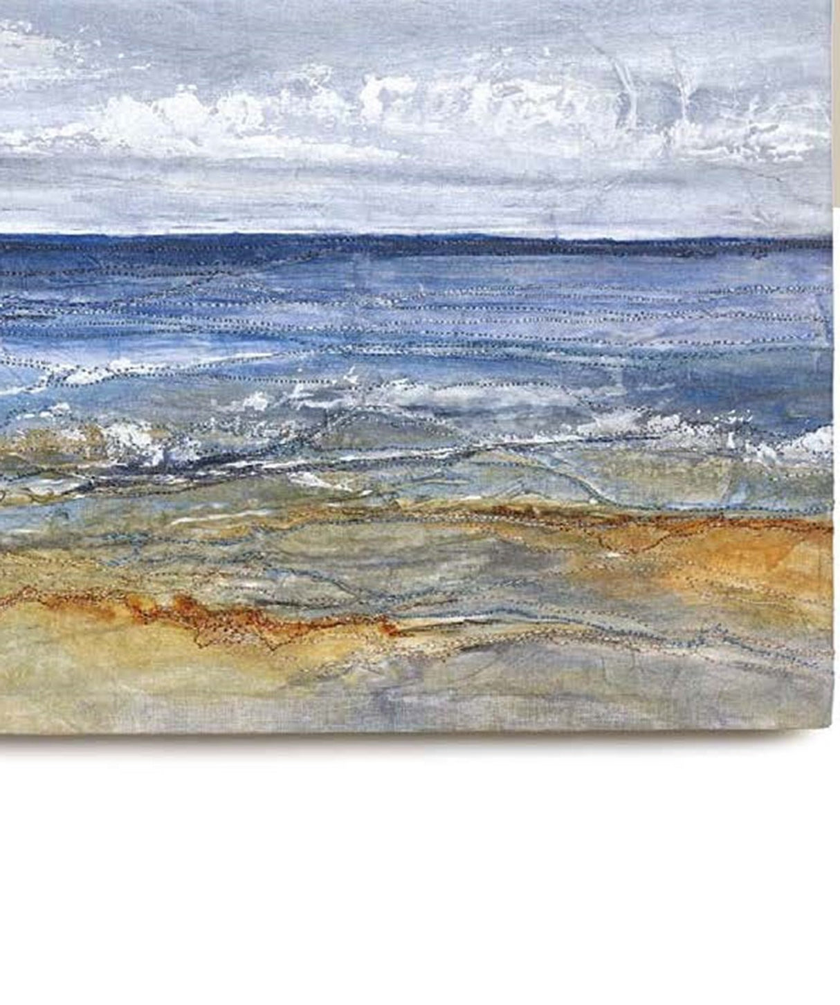 Stitched Textiles Seascapes