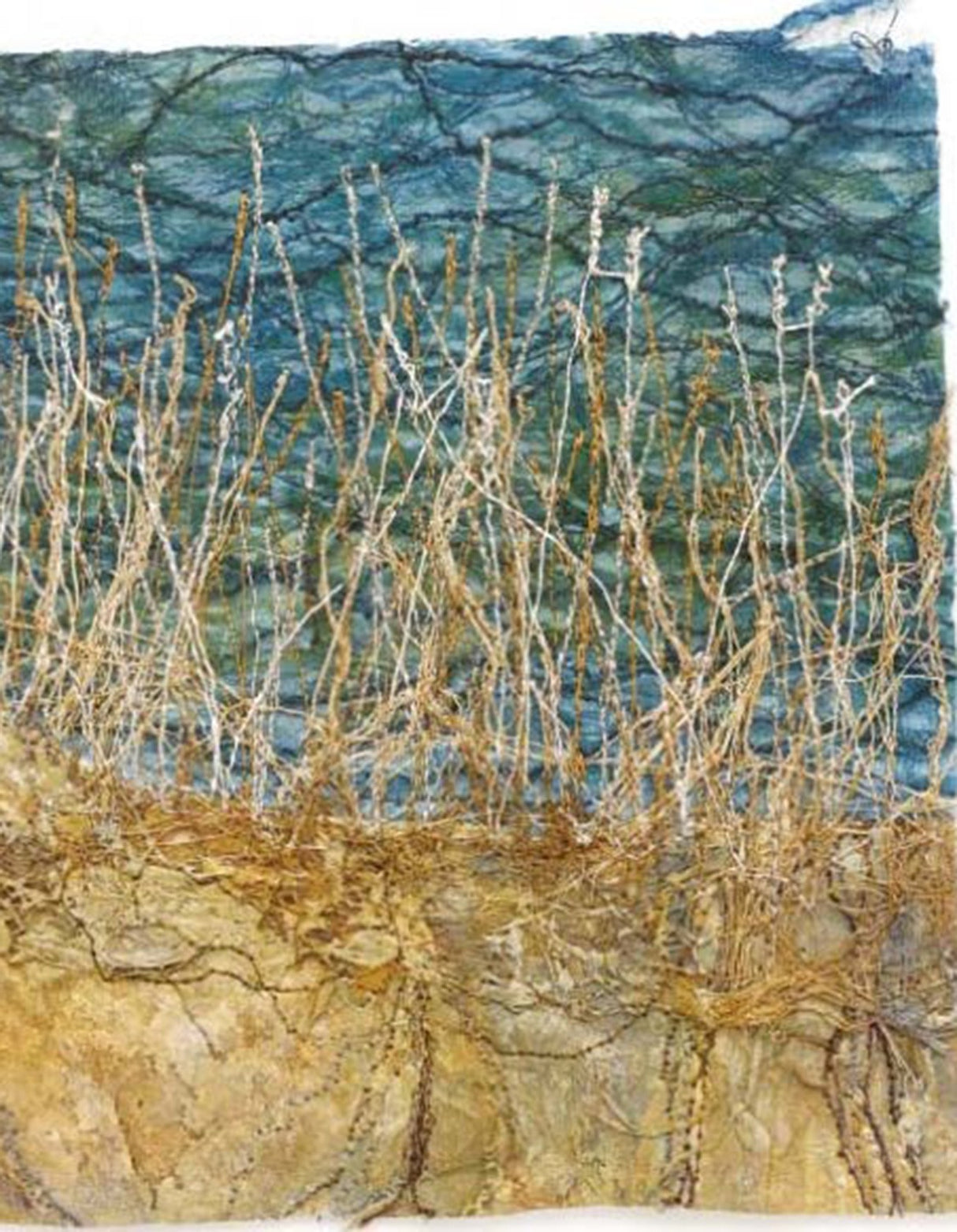 Stitched Textiles Seascapes