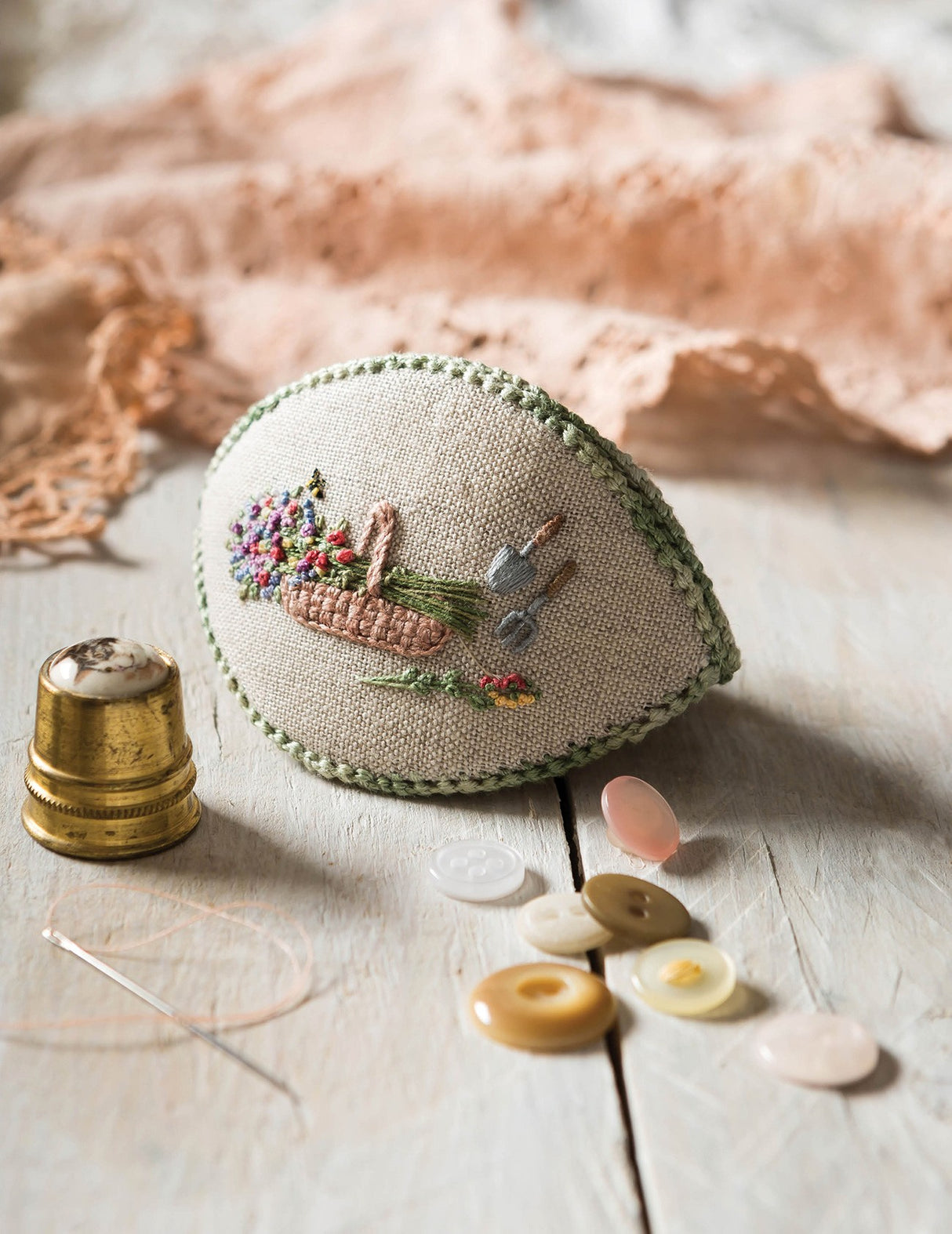 Embroidered Country Gardens