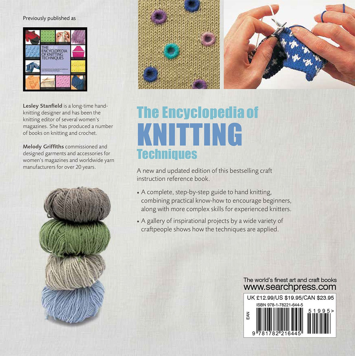 Encyclopedia of Knitting Techniques Quilting Patterns – Quilting Books  Patterns and Notions