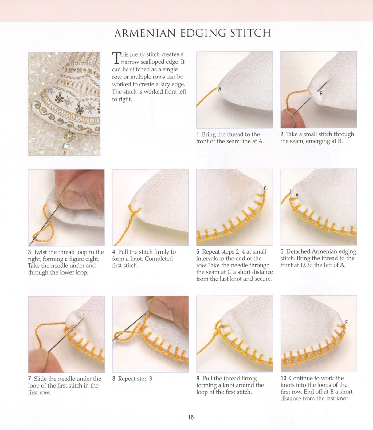 A-Z of Embroidery Stitches 2