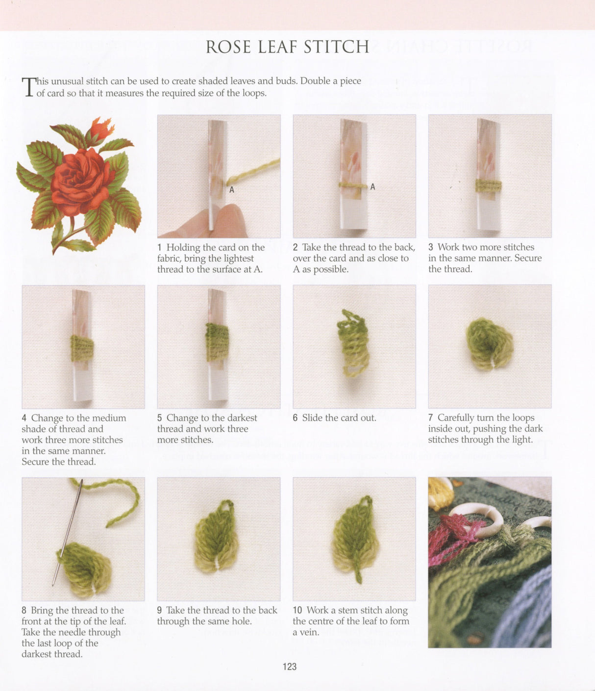 A-Z of Embroidery Stitches 2