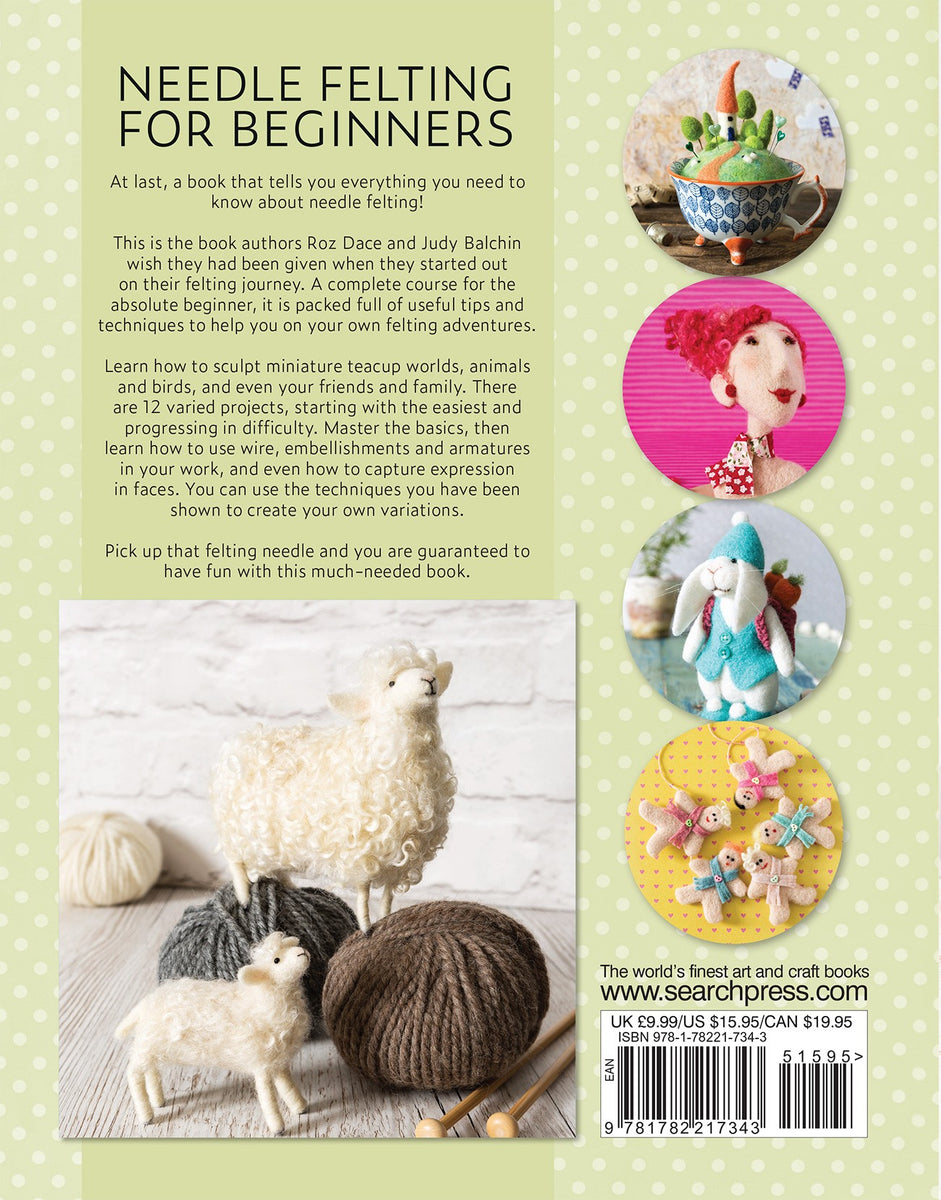 Needle Felting for Beginners Pattern – Quilting Books Patterns and