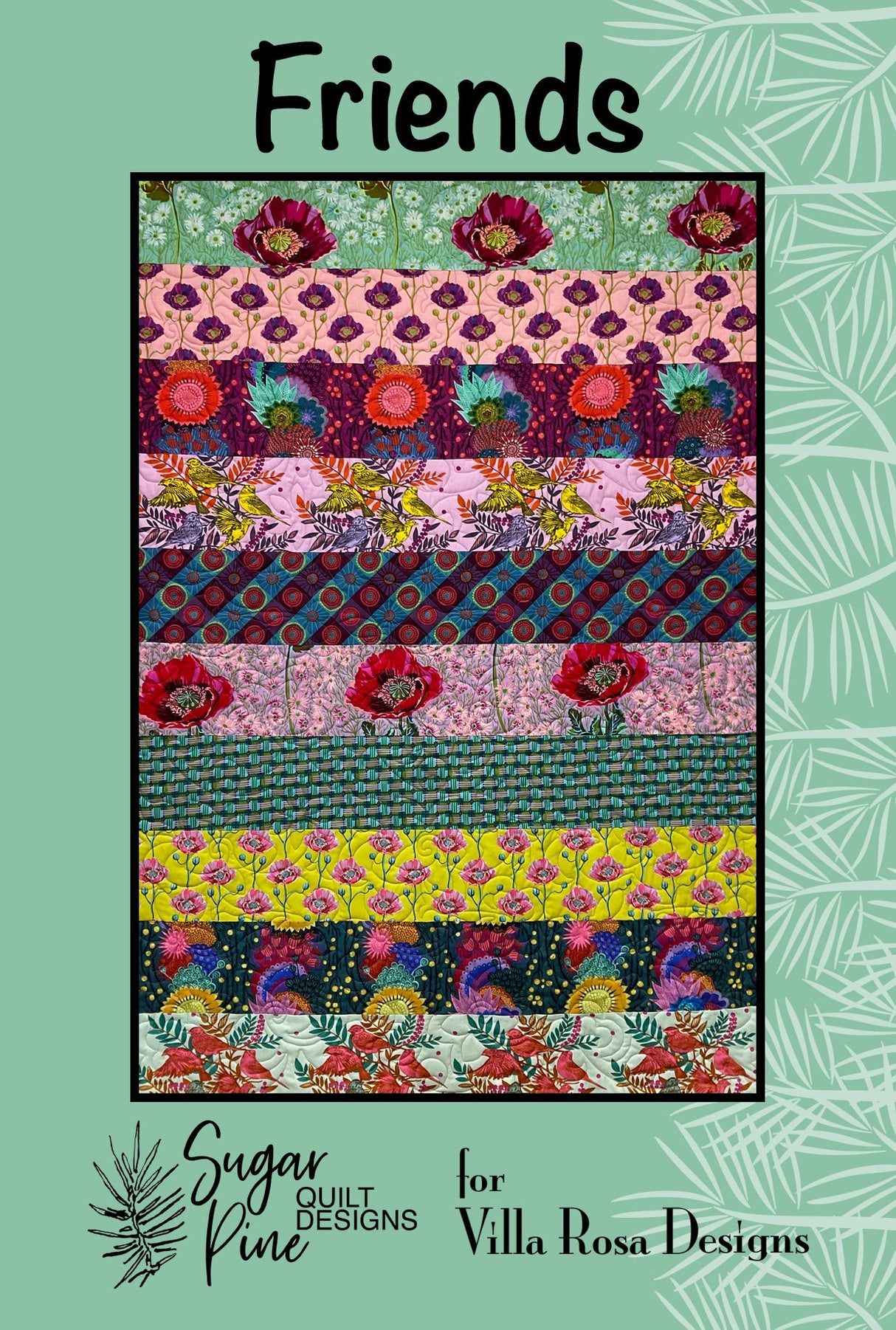 Friends Downloadable Pattern by Villa Rosa Designs
