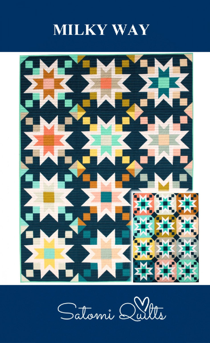 Milky Way Quilt Pattern Quilting Books Patterns and Notions