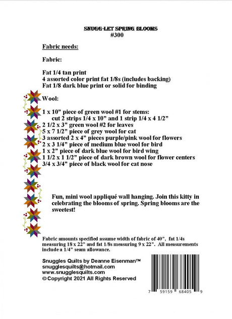 Snugg-let Spring Blooms