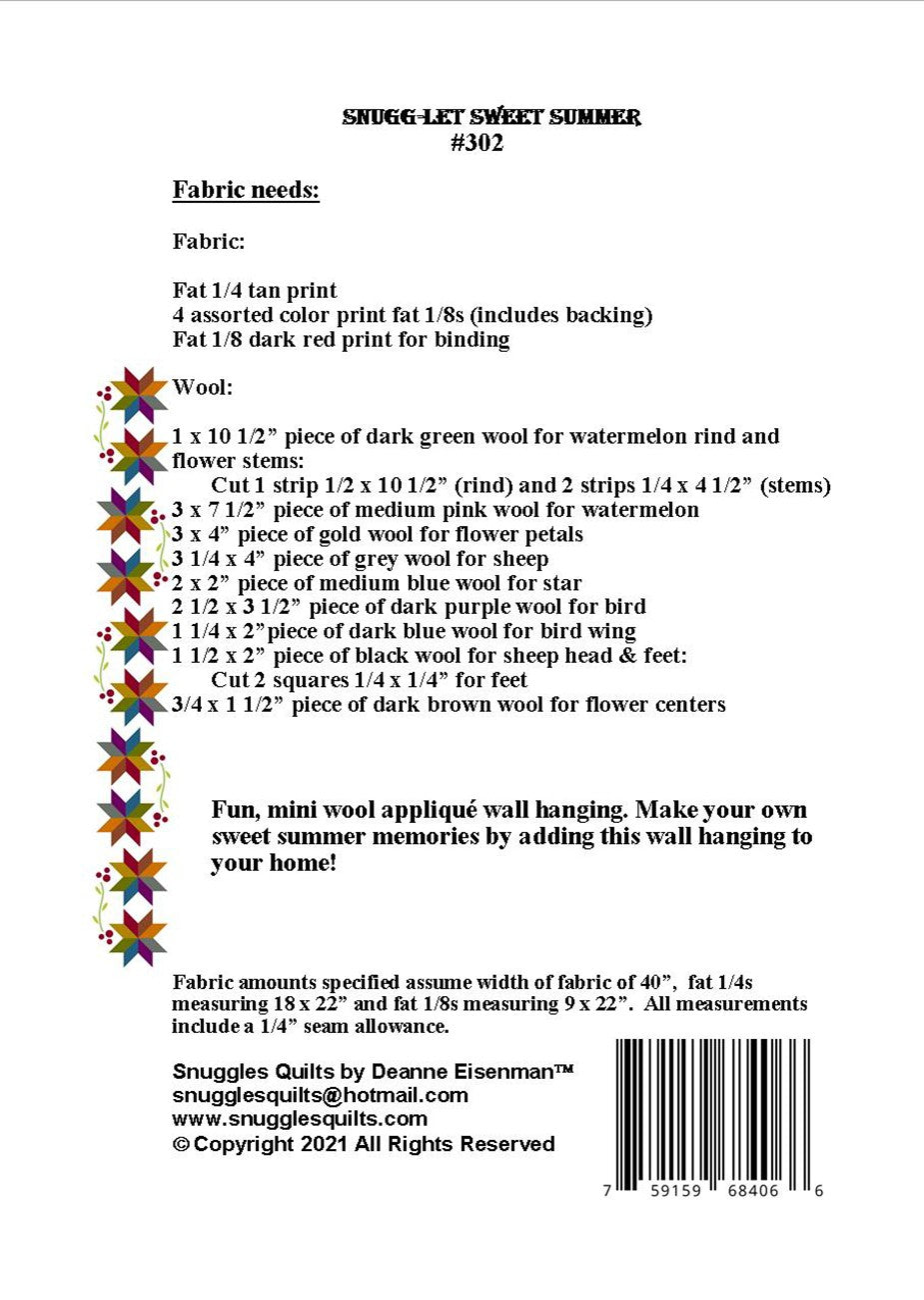 Snugg-let Sweet Summer