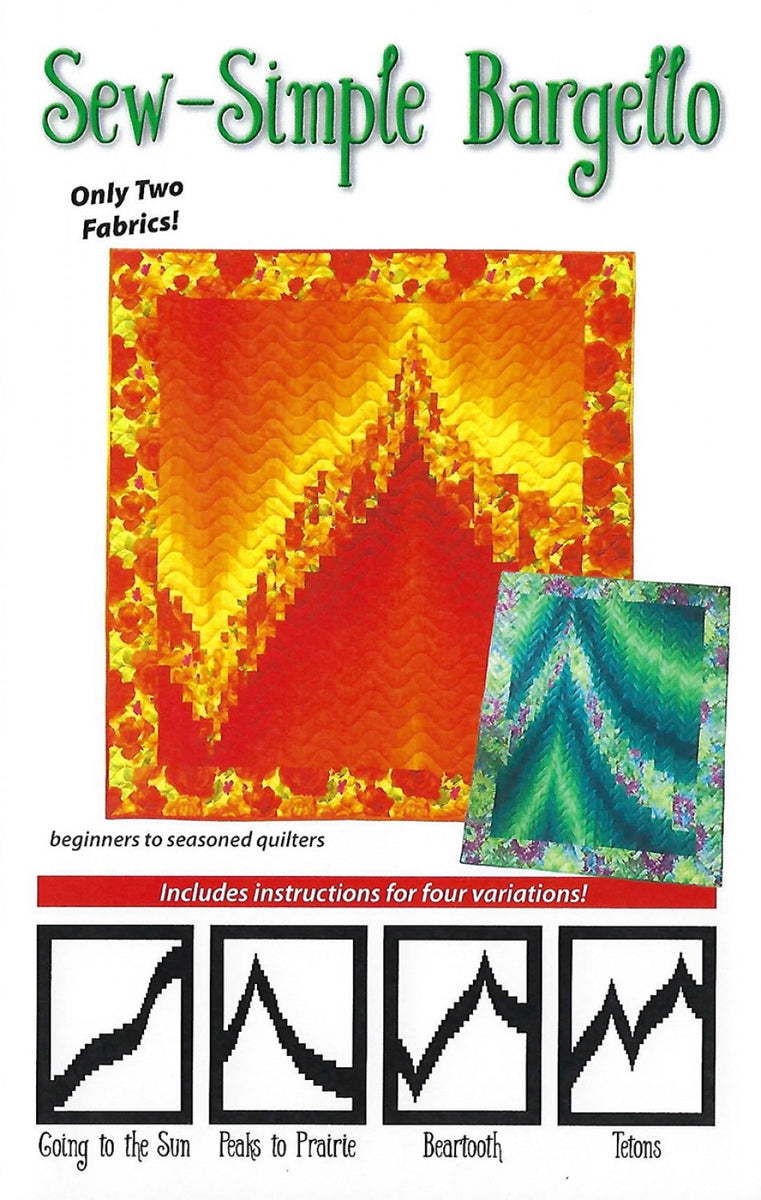 Sew Simple Bargello Quilt Pattern Quilting Patterns Quilting Books