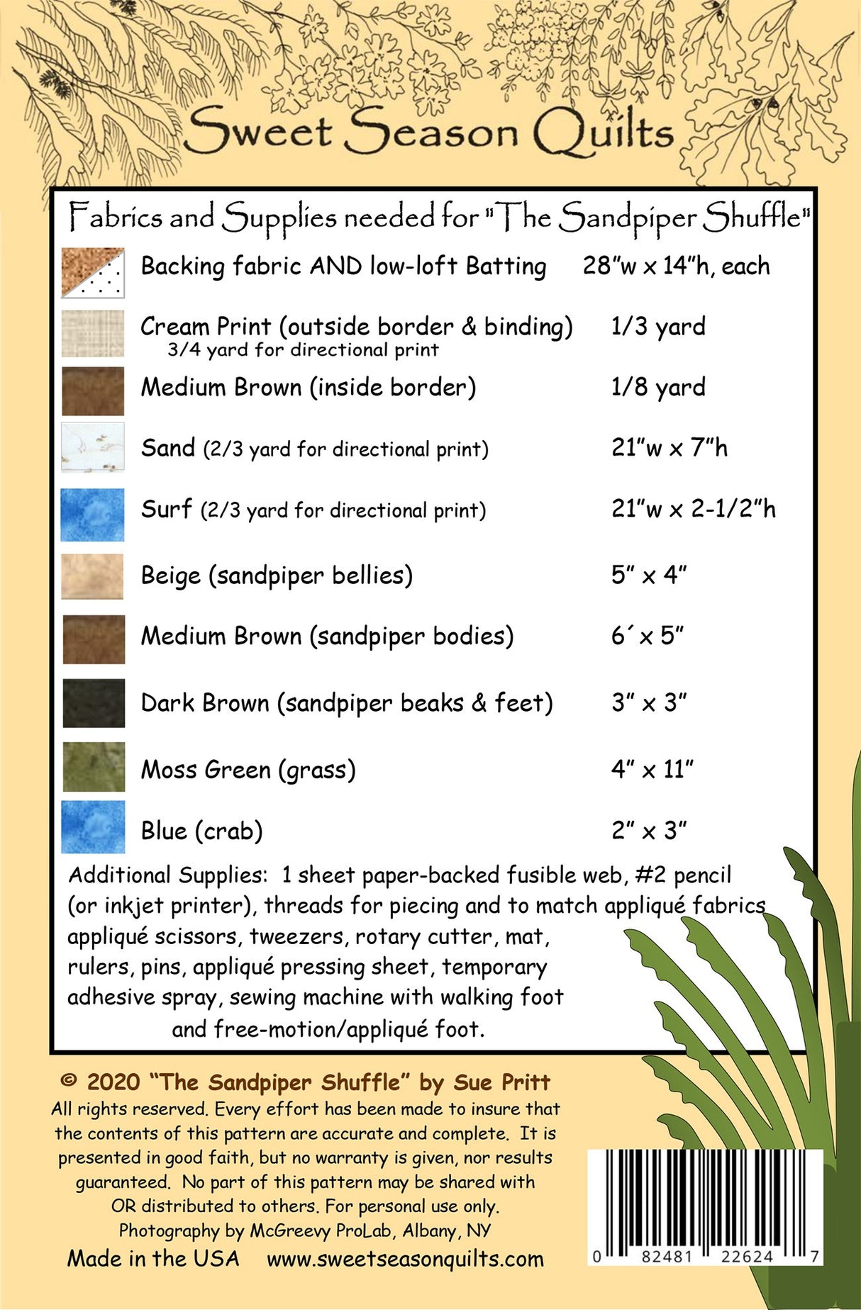 The Sandpiper Shuffle Kit