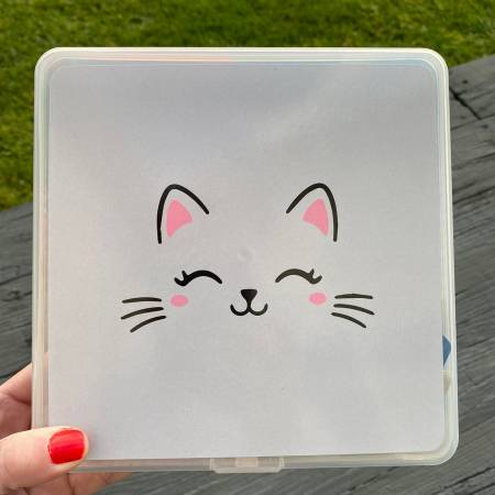 Summit St Storage Box - Happy Cat by Summit Street Shop