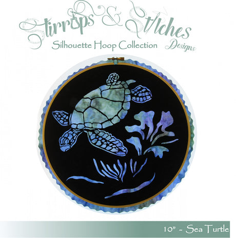 Sea Turtle 10in Hoop Kit