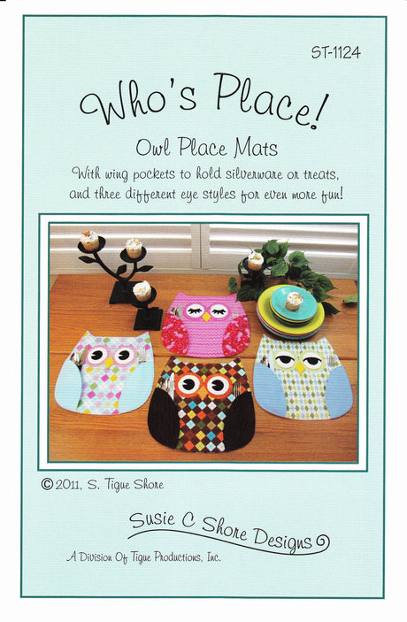 Whos Place Owl Place Mats