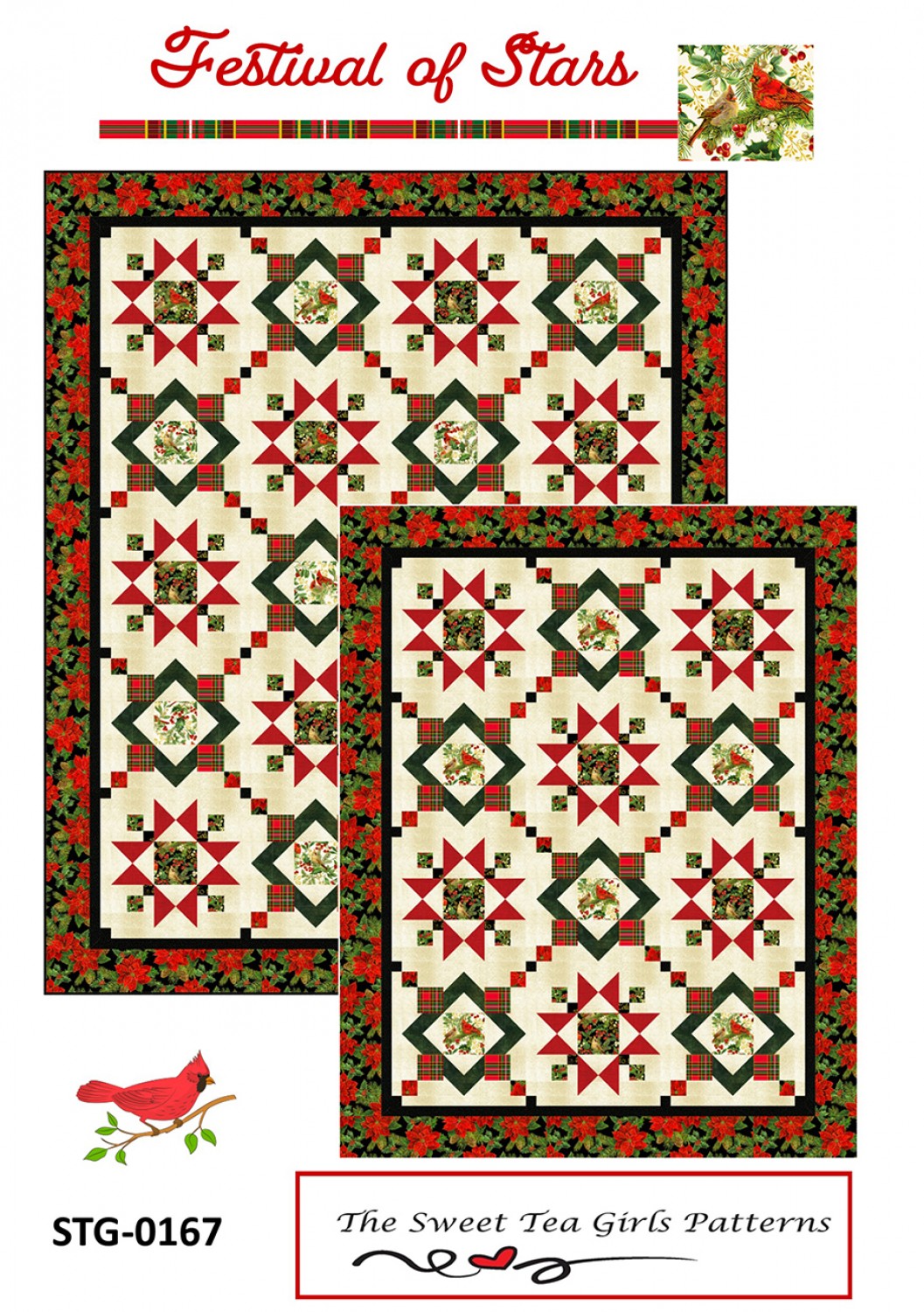 Festival of Stars Quilt Pattern by Sweet Tea Girls Patterns
