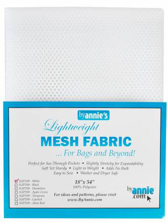 Mesh Lite Weight 18in x 54in - 7 Colors