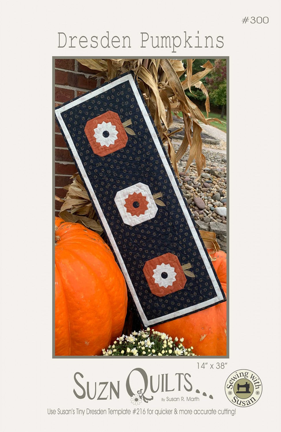 Dresden Pumpkins Quilt Pattern