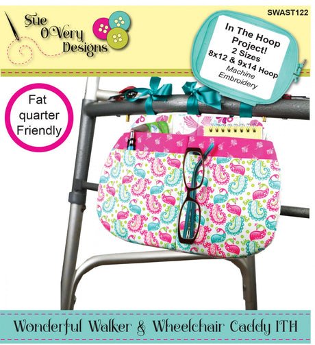 Wonderful Walker And Wheelchair Caddy In The Hoop