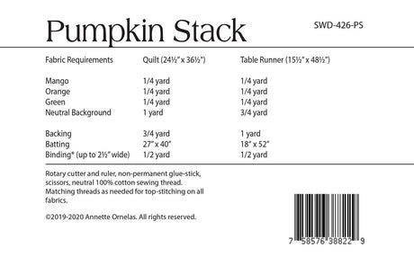 Pumpkin Stack