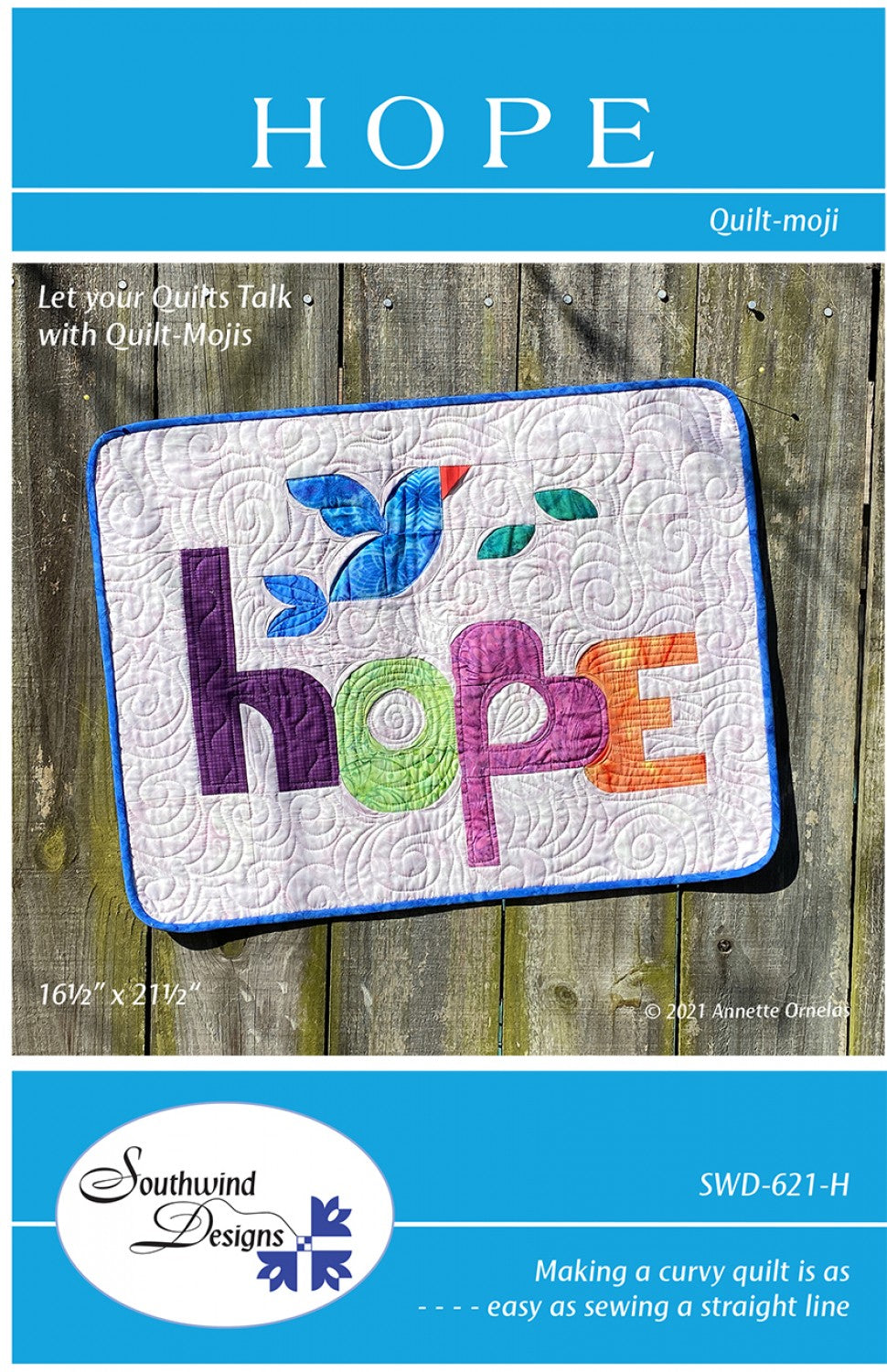 Quilt-moji: HOPE