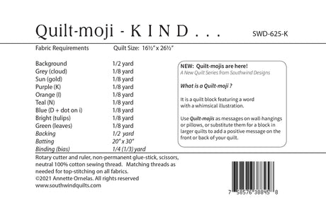 Quilt-moji: KIND