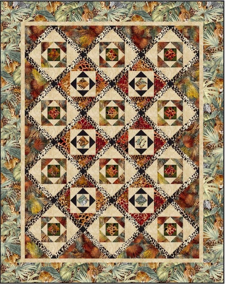 Safari Squares Downloadable Pattern