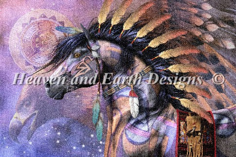 Shaman Cross Stitch By Laurie Prindle