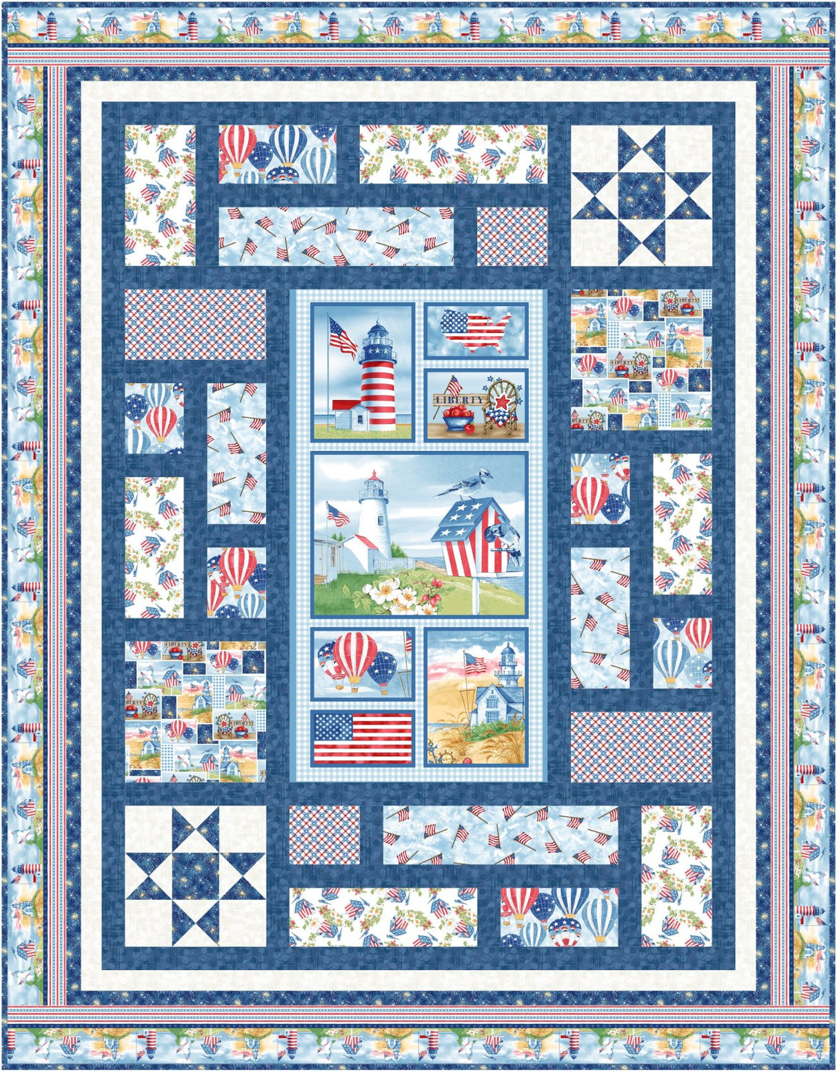 Shoreline Pride Downloadable Pattern by Needle In A Hayes Stack