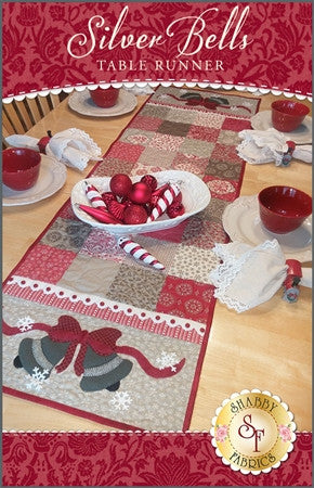 Silver Bells Table Runner