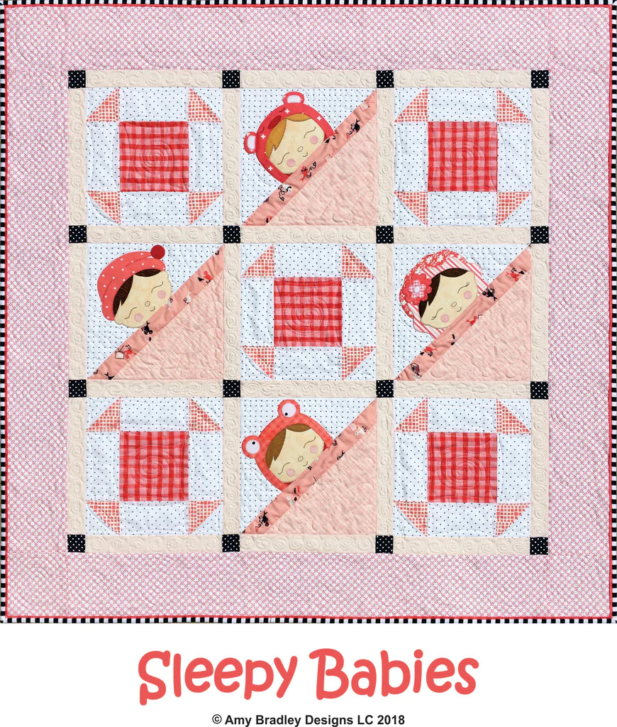 Sleepy Babies Downloadable Pattern by Amy Bradley Designs
